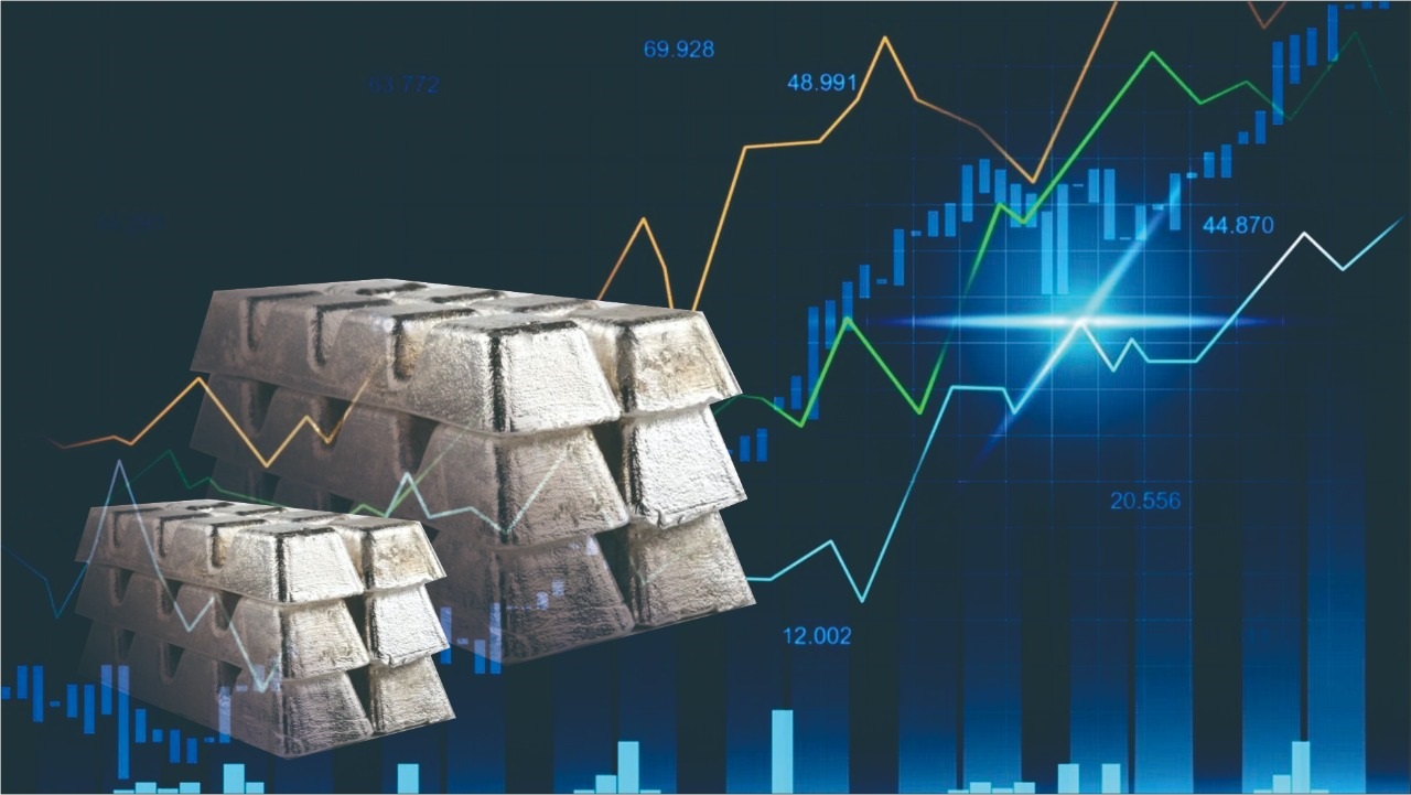 Ilustrasi pergerakan harga timah dunia