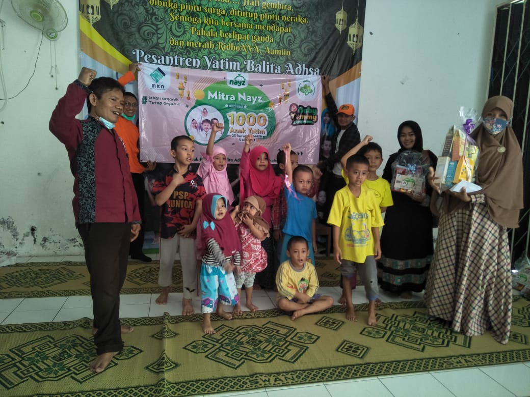 Program Mita Nayz menyantuni anak yatim
