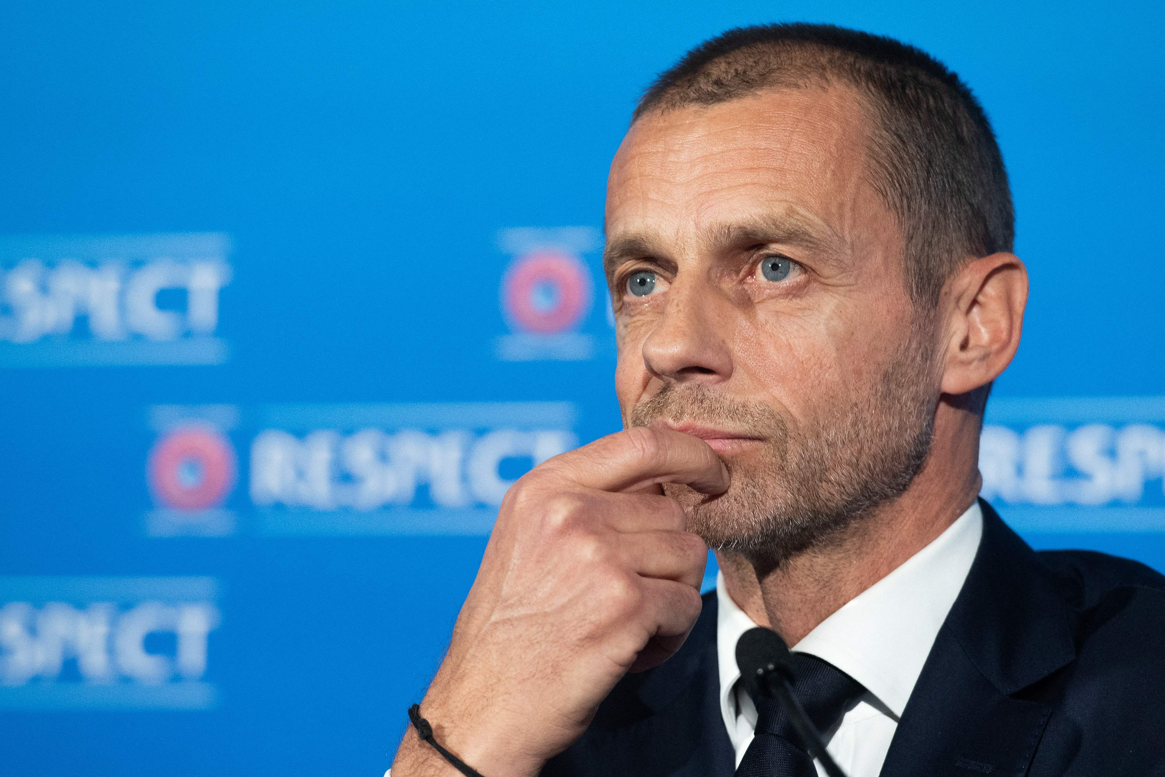 Presiden UEFA Aleksander Ceferin 