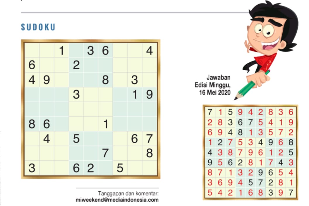 Sudoku 23 Mei 2021