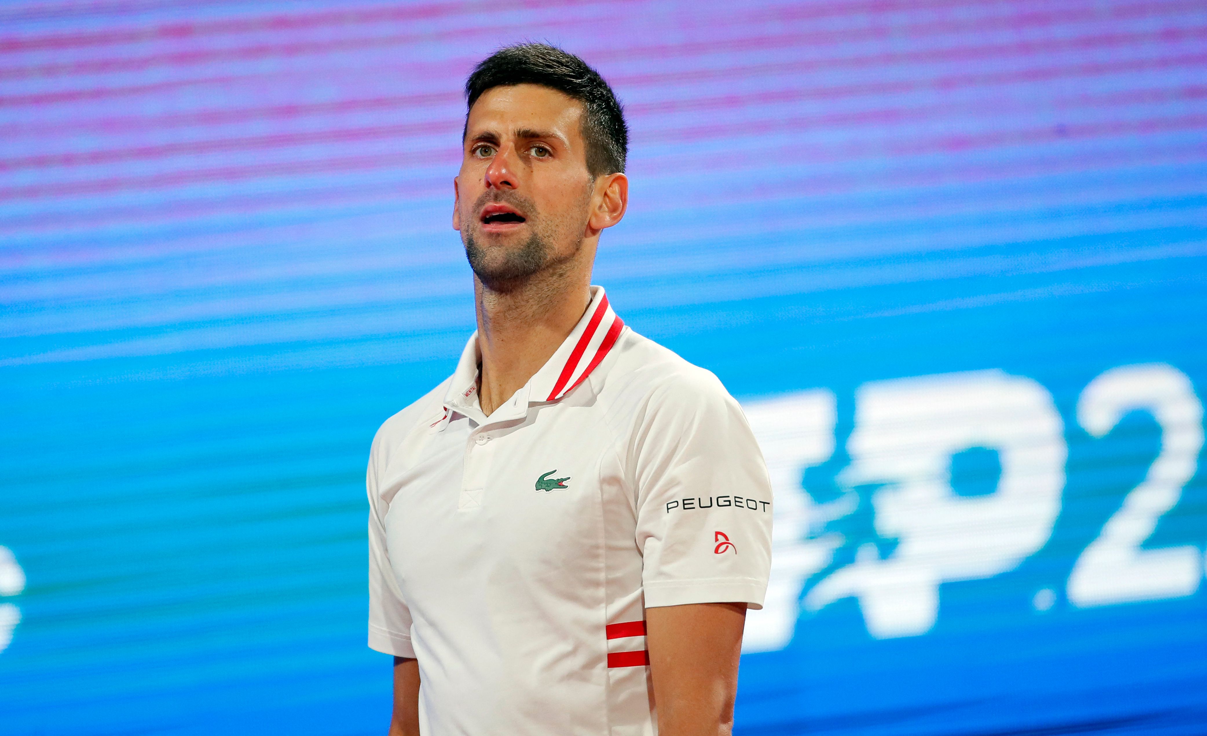 Petenis Serbia Novak Djokovic