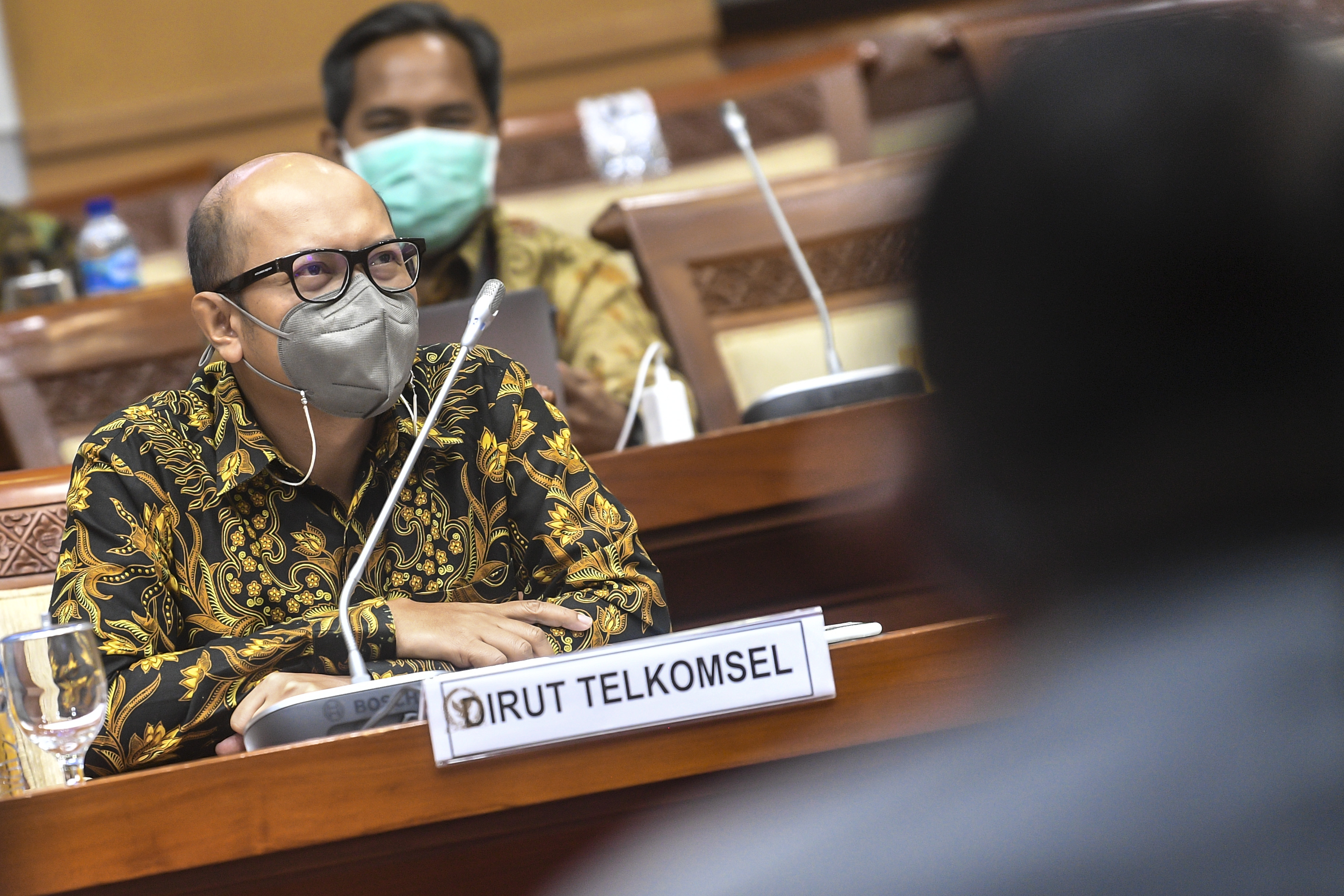 Direktur Utama Telkomsel Setyanto Hantoro