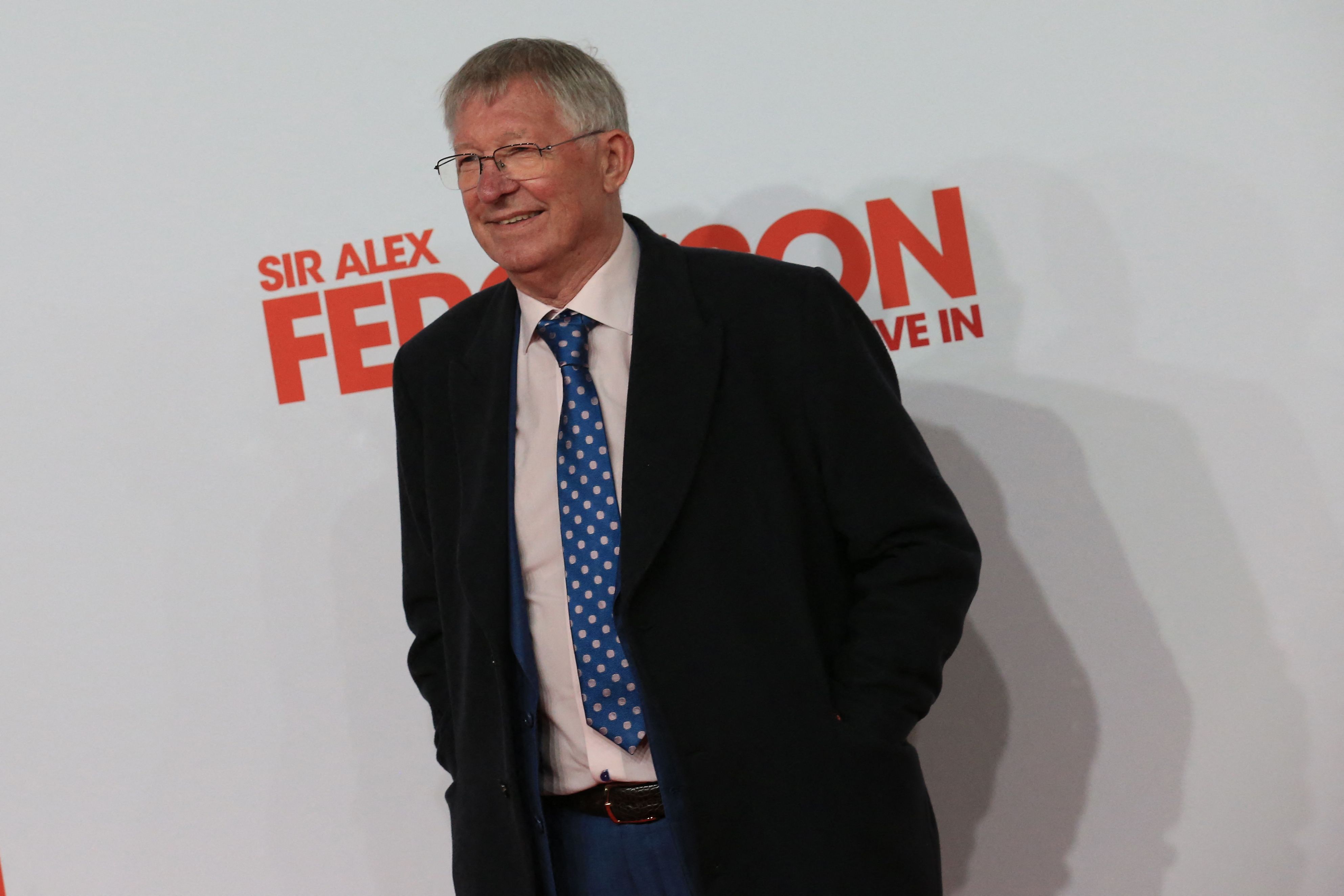 Mantan pelatih MU Sir Alex Ferguson.