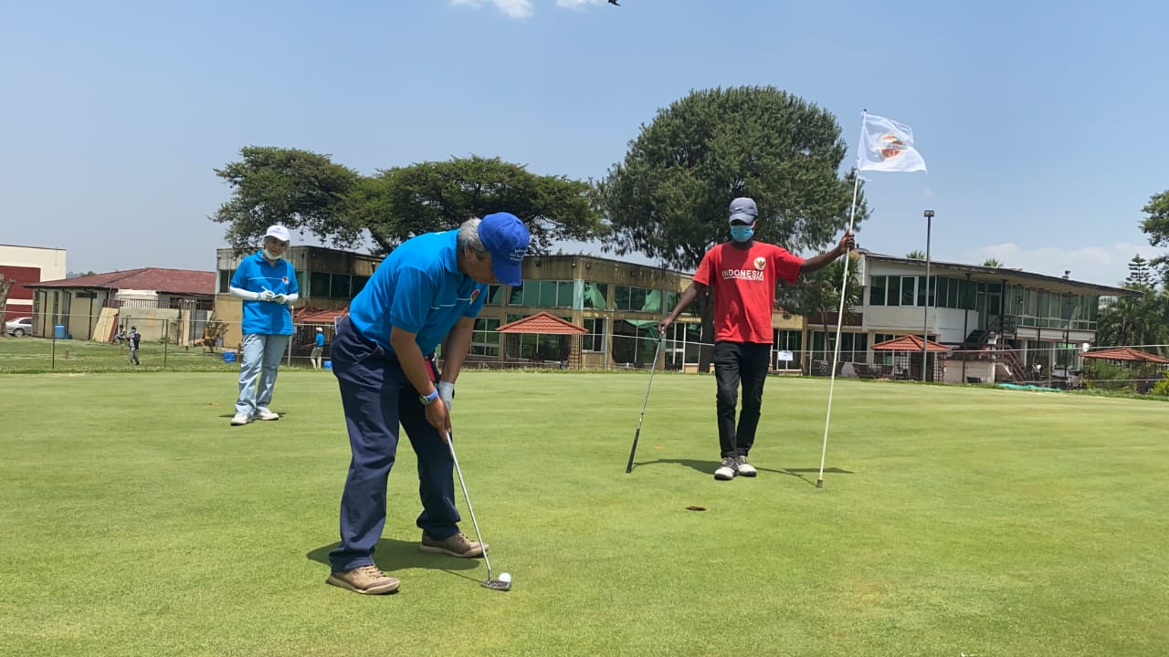 Pembukaan turnamen golf di Ethiopia