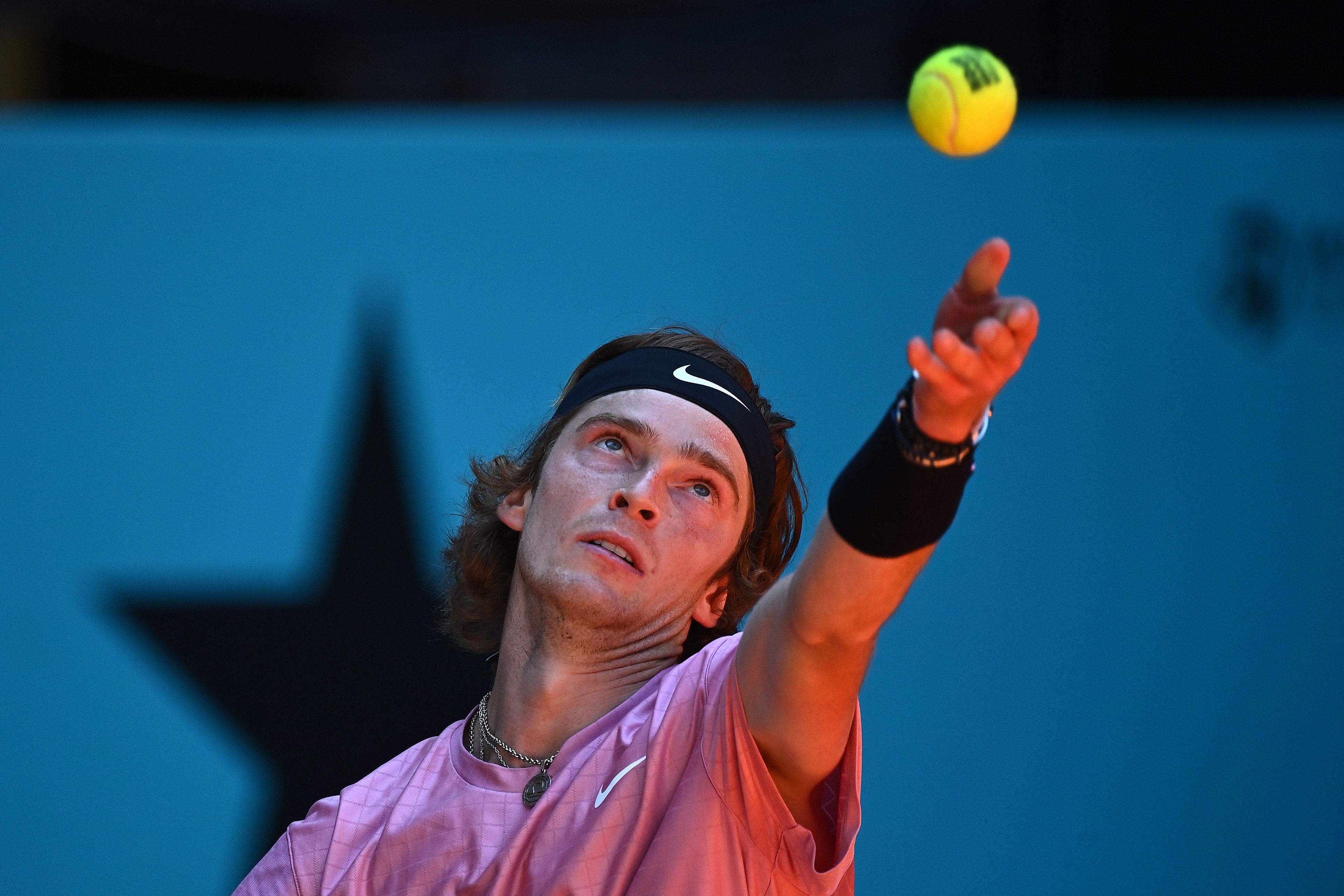 Petenis Rusia Andrey Rublev