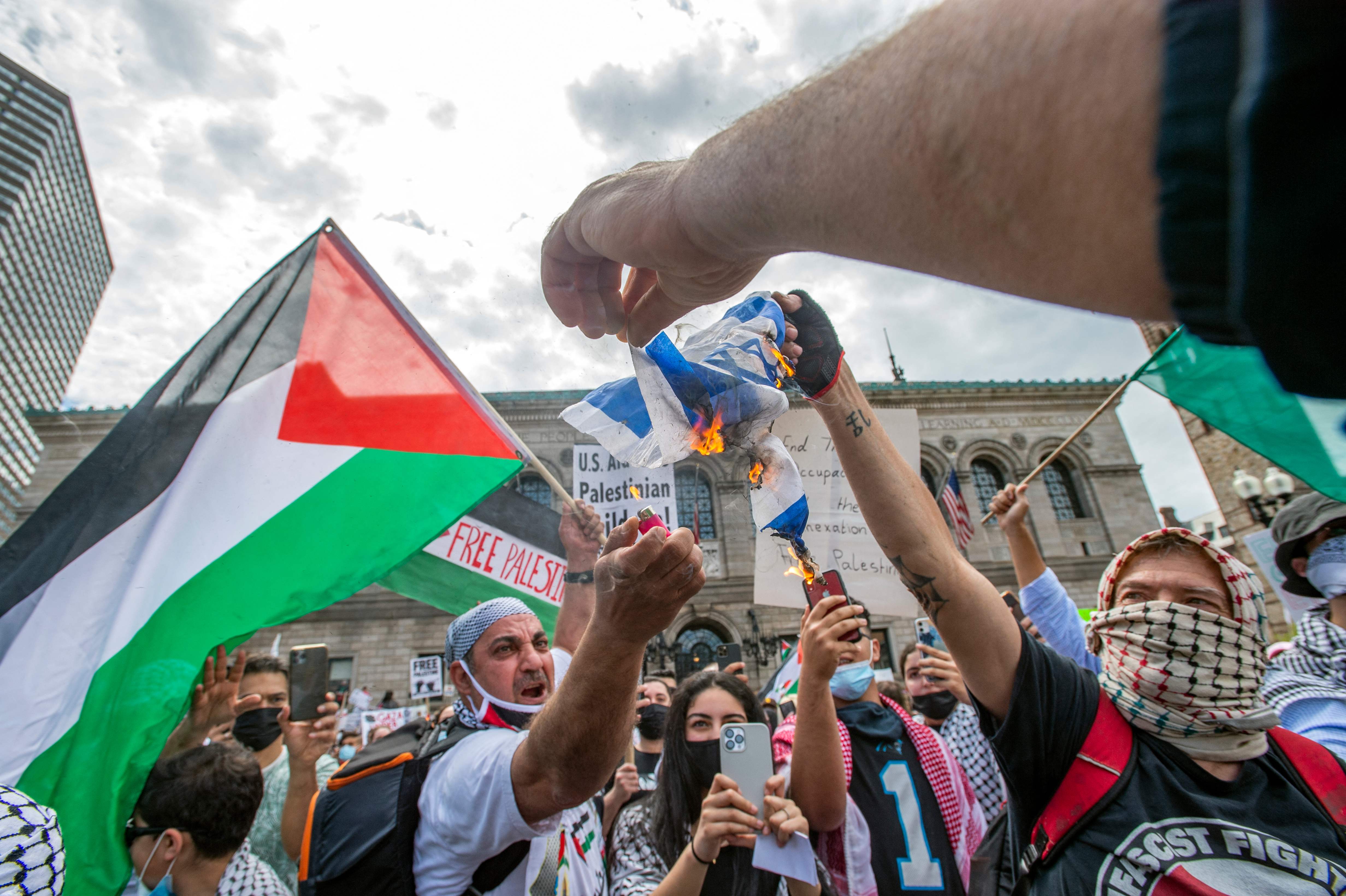 Dukungan warga dunia untuk Palestina