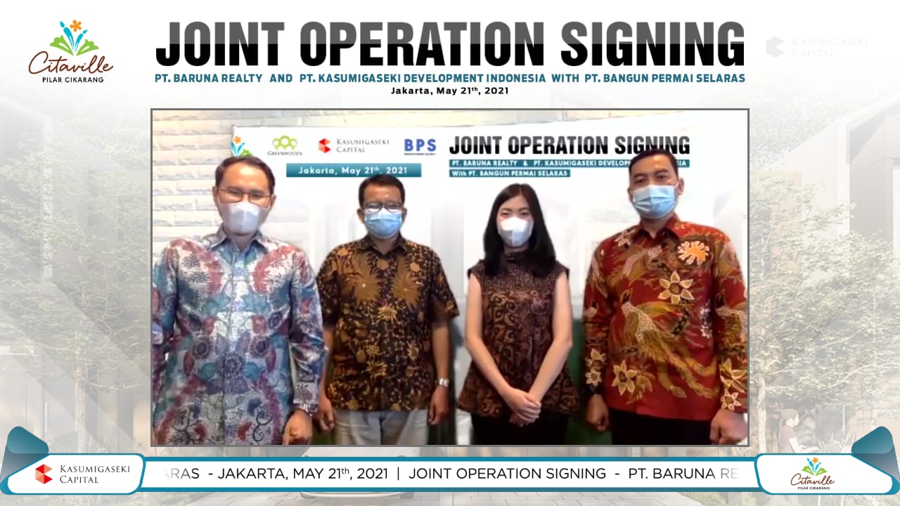 Greenwoods Group Gaet Investor Jepang Besut Citaville Pilar 