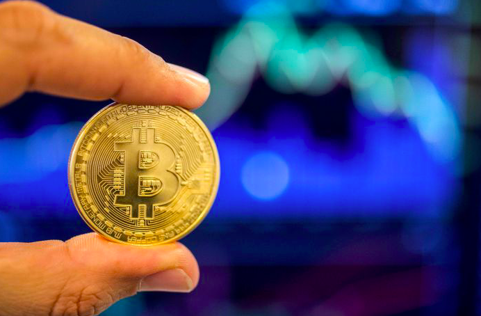 Ilustrasi crypto-currency Bitcoin yang kini bisa digandaikan untuk mendapatkan dana tunai.