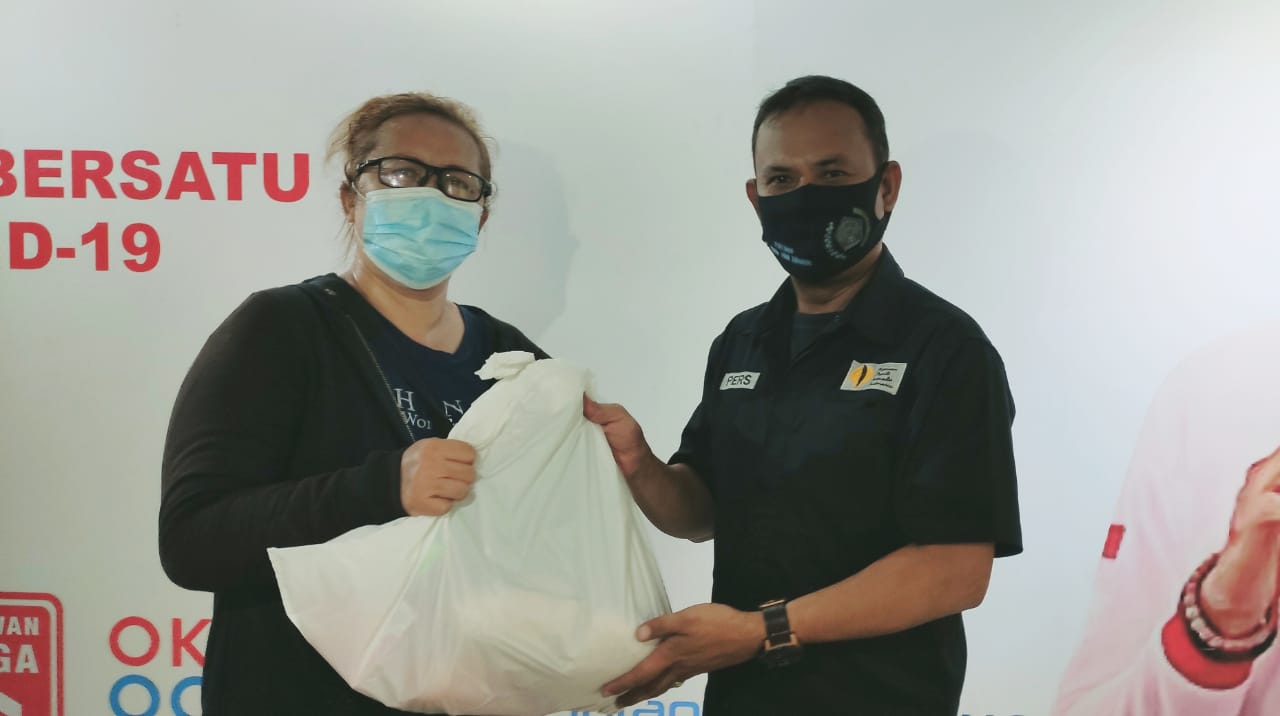 Penyerahan Bansos 100 Jurnalis.