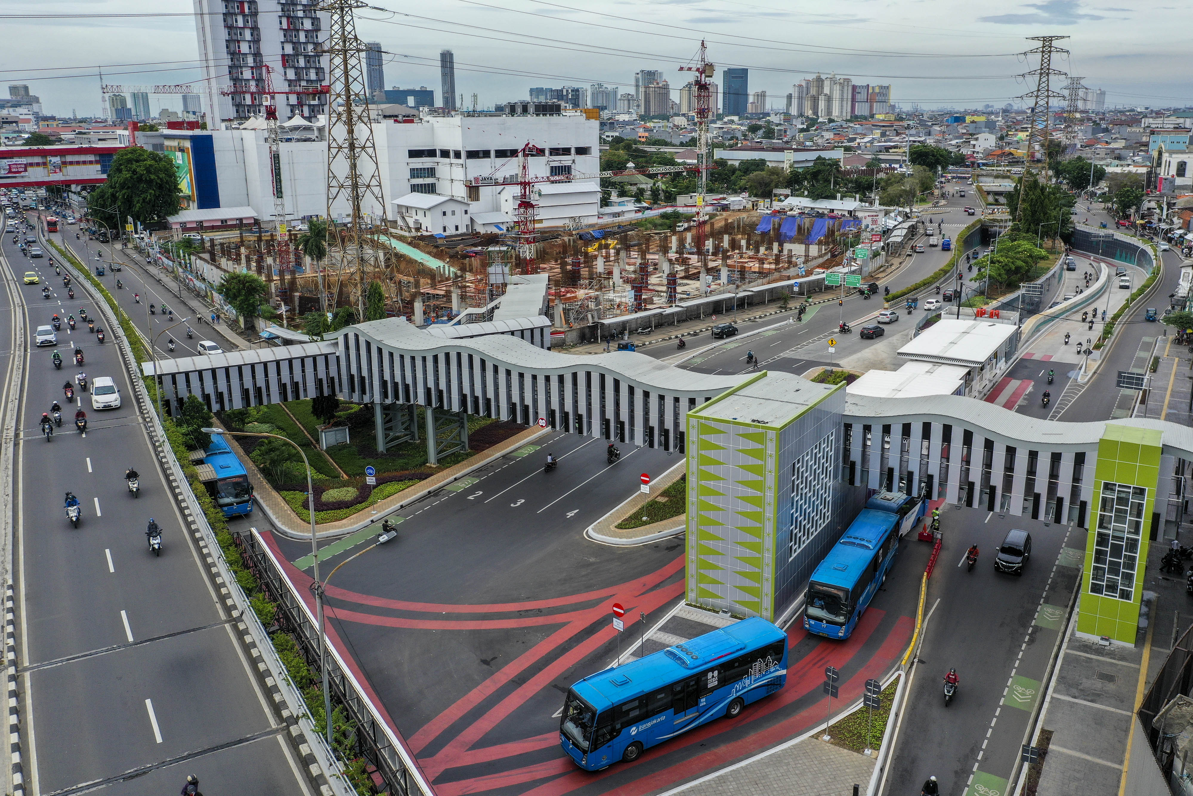 Situasi penataan Simpang Senen. Pasar properti terus tumbuh