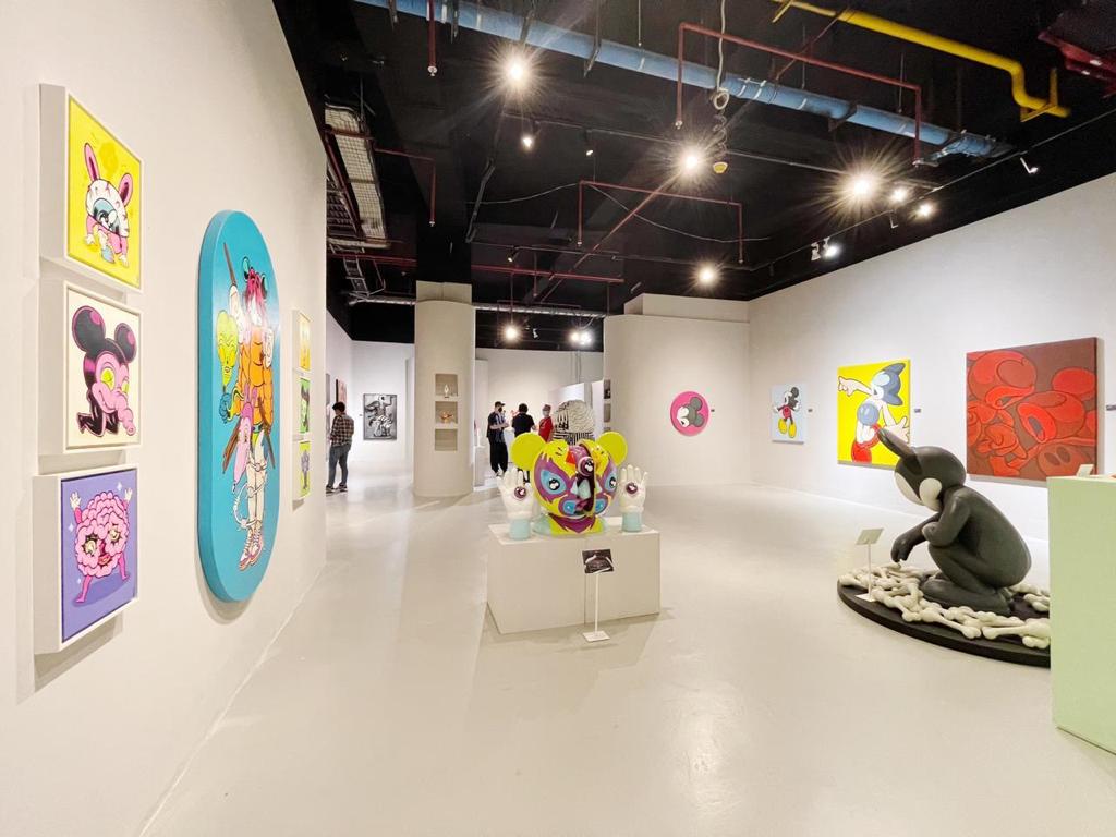 Salah satu ruang pameran di Museum of Toys.