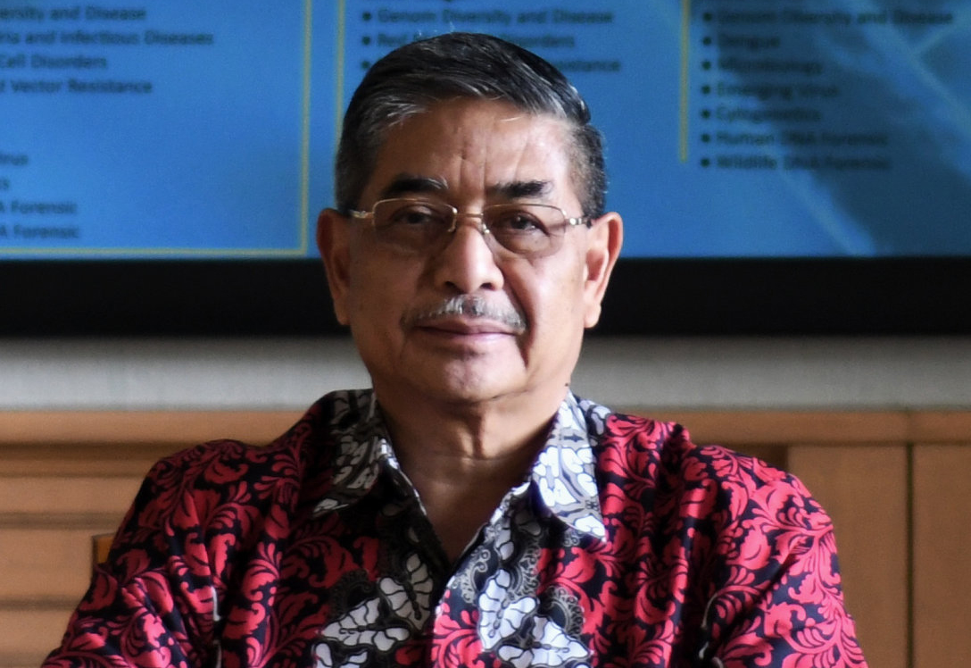 Kepala Lembaga Biologi Molekuler Eijkman Amin Soebandrio