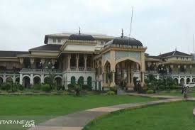 Hari Ketiga Lebaran Istana Maimun Medan Sepi Pengunjung