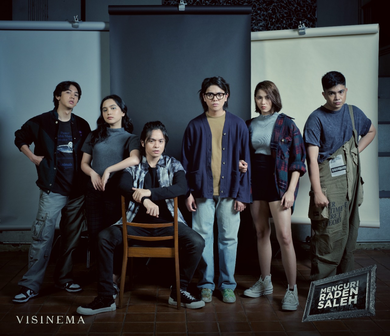 Para pemeran film Mencuri Raden Saleh. 