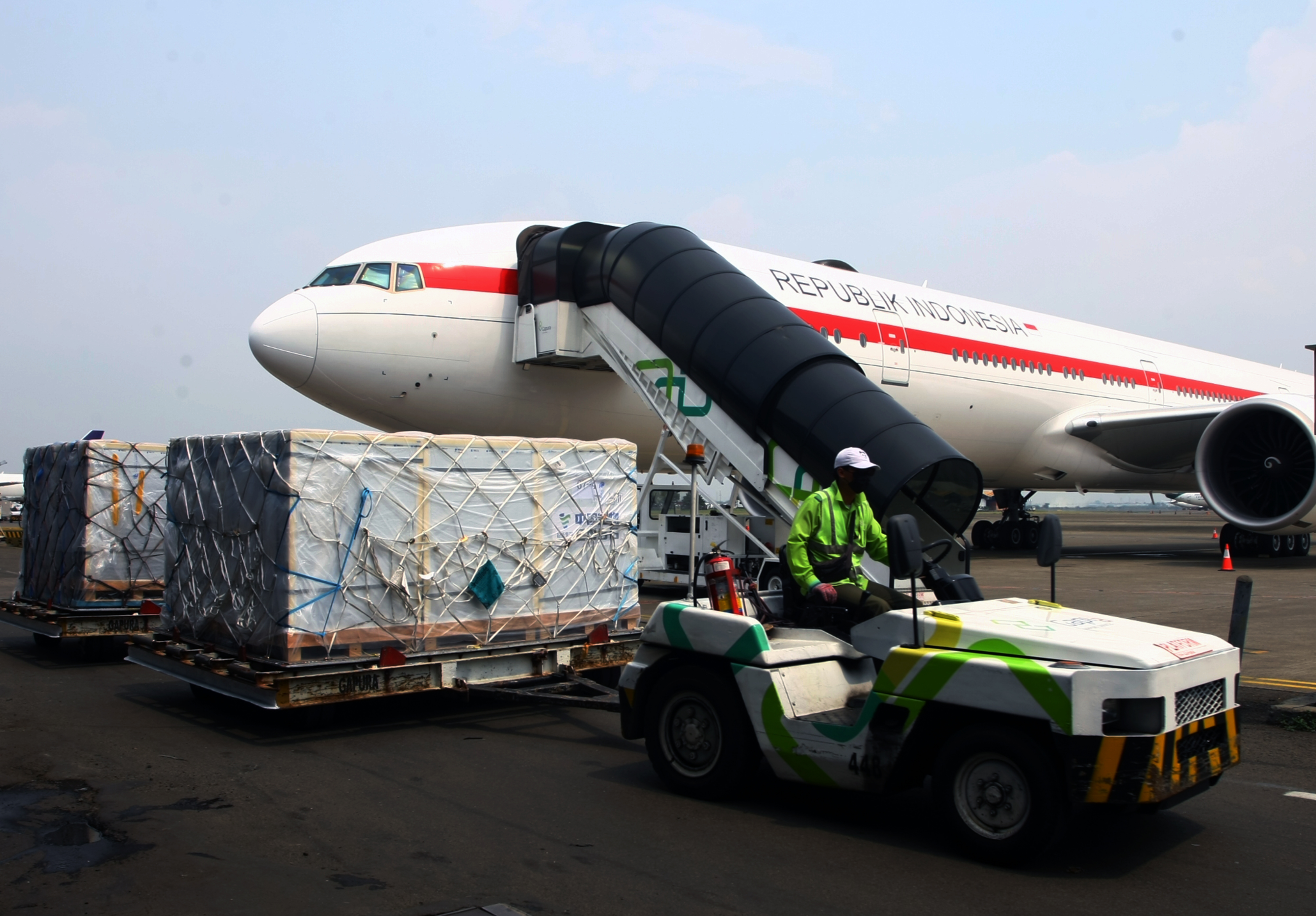 Vaksin produksi Sinopahrm yang akan digunakan untuk rogram vaksinasi gotong royong