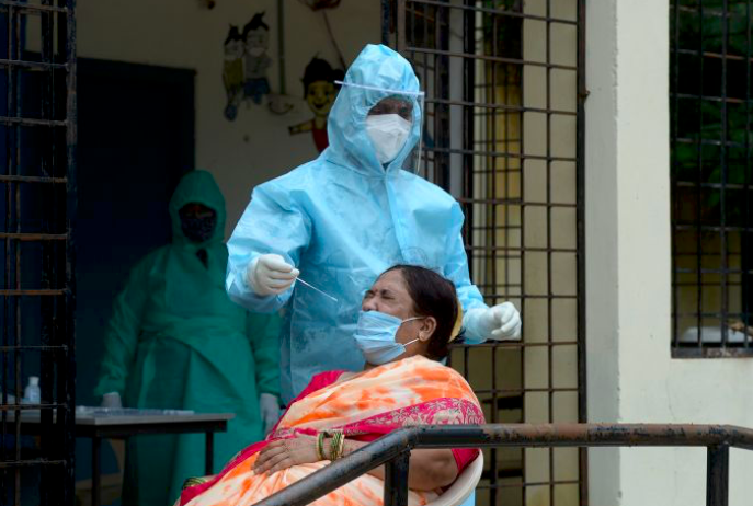 Infeksi Covid-19 India Lampaui 25 Juta Kasus