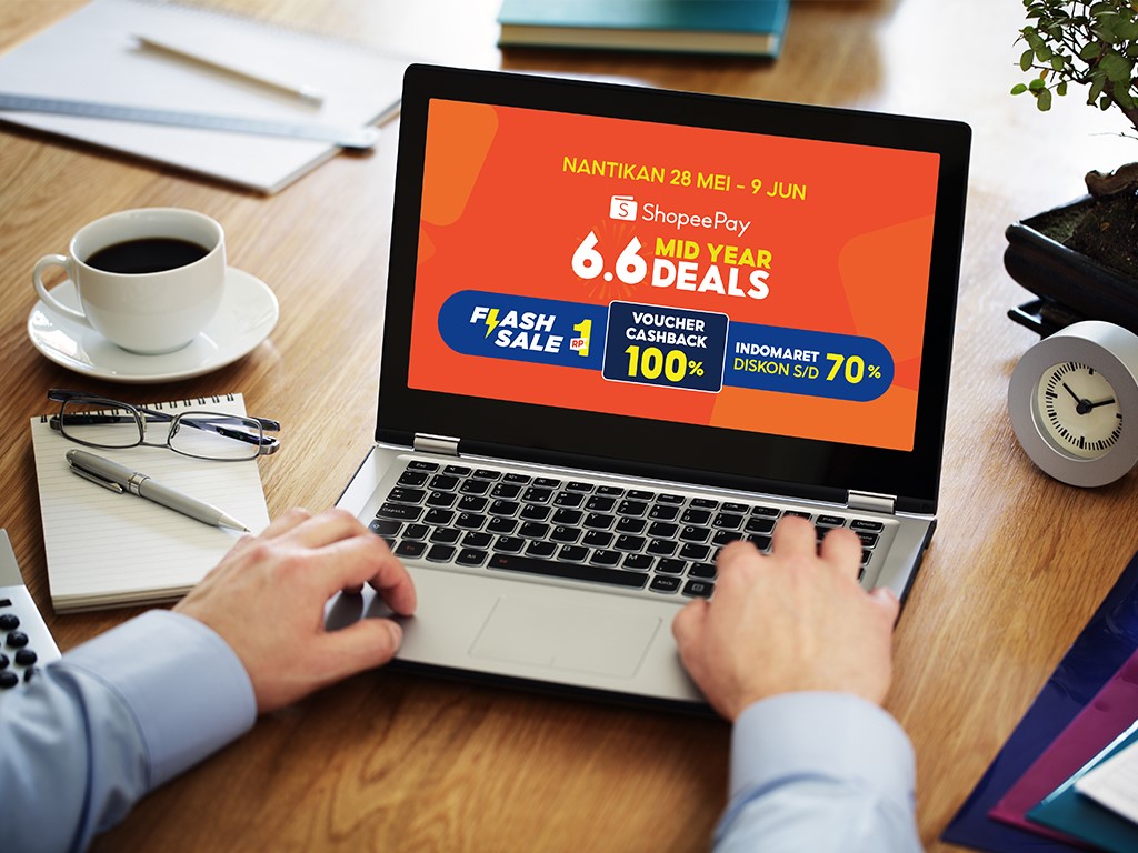  ShopeePay menghadirkan kampanye 6.6 ShopeePay Mid Year Deals. 