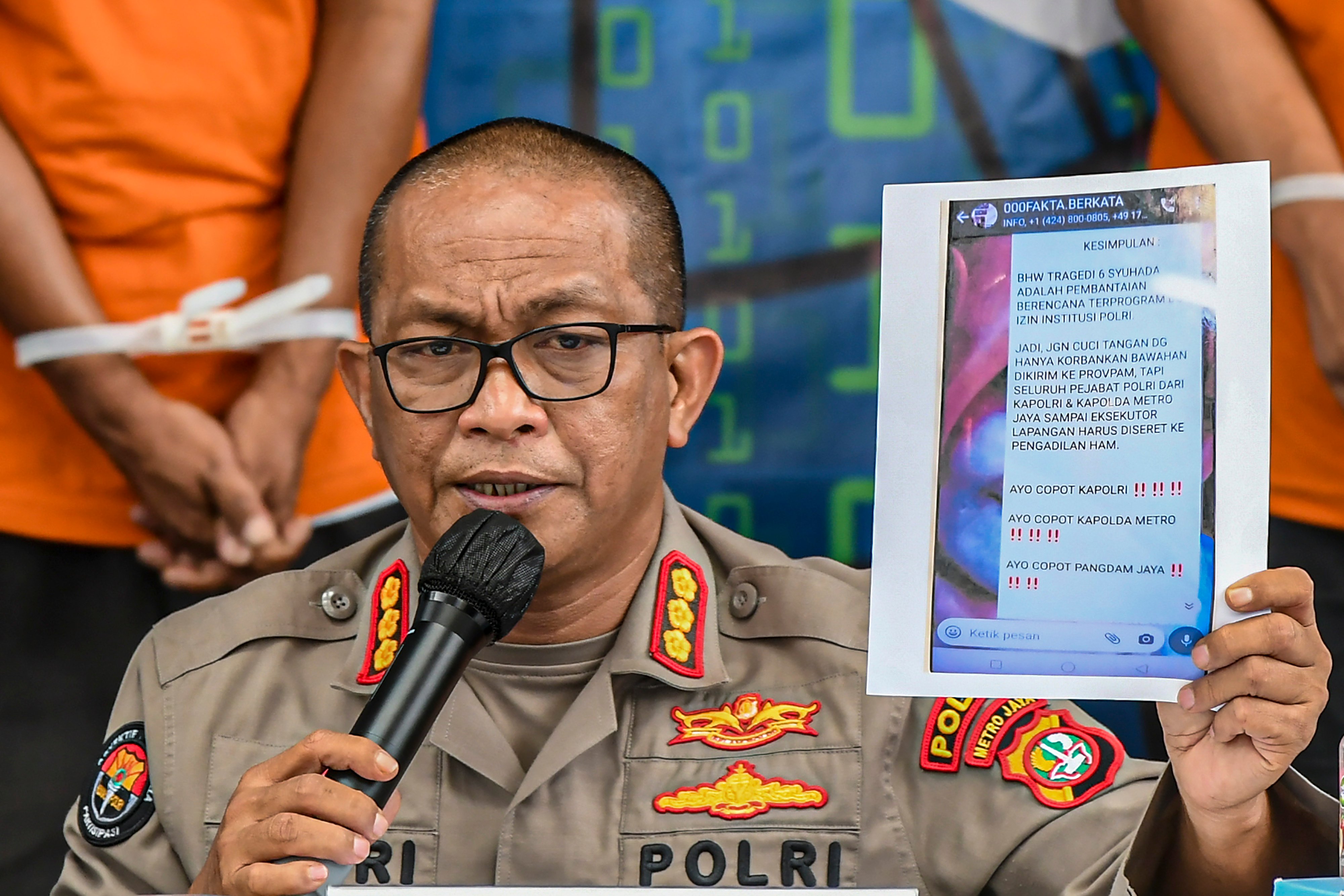 Kabid Humas Polda Metro Jaya Yusri Yunus