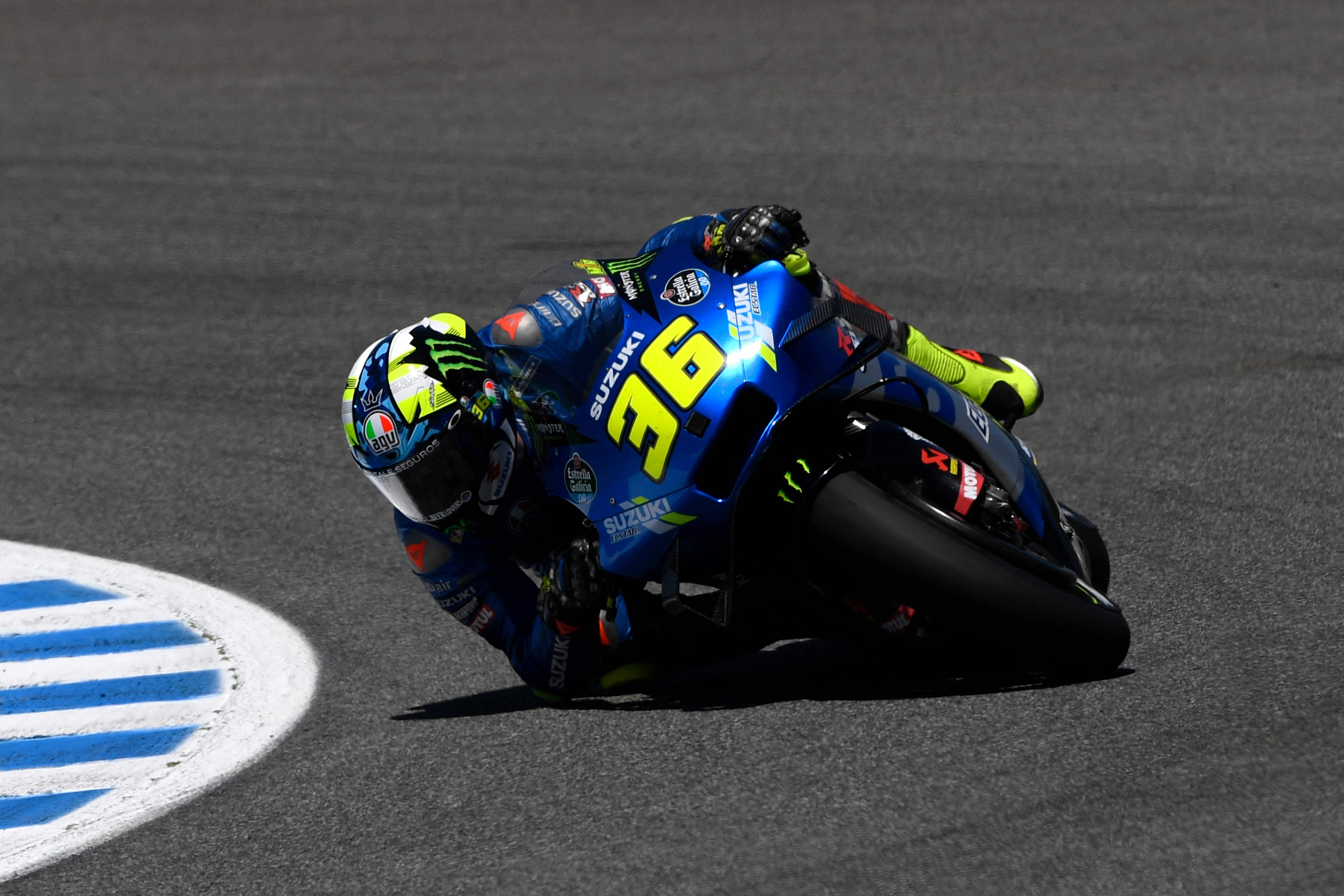 Pembalap Suzuki Ecstar Joan Mir