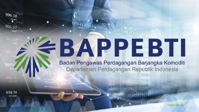 Logo Badan Pengawas Perdagangan Berjangka Komoditi (Bappebti)