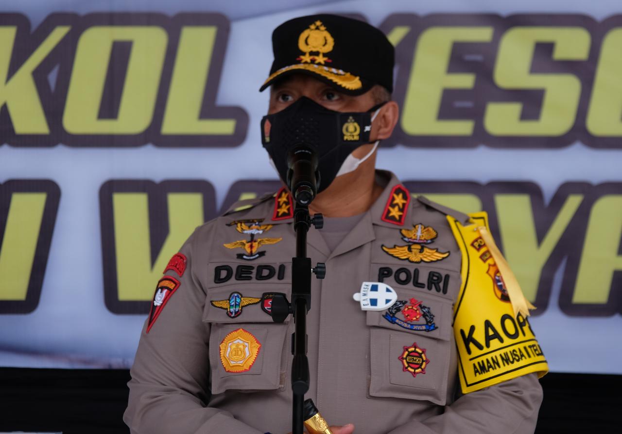 Kapolda Kalimantan Tengah Inspektur Jenderal Dedi Prasetyo