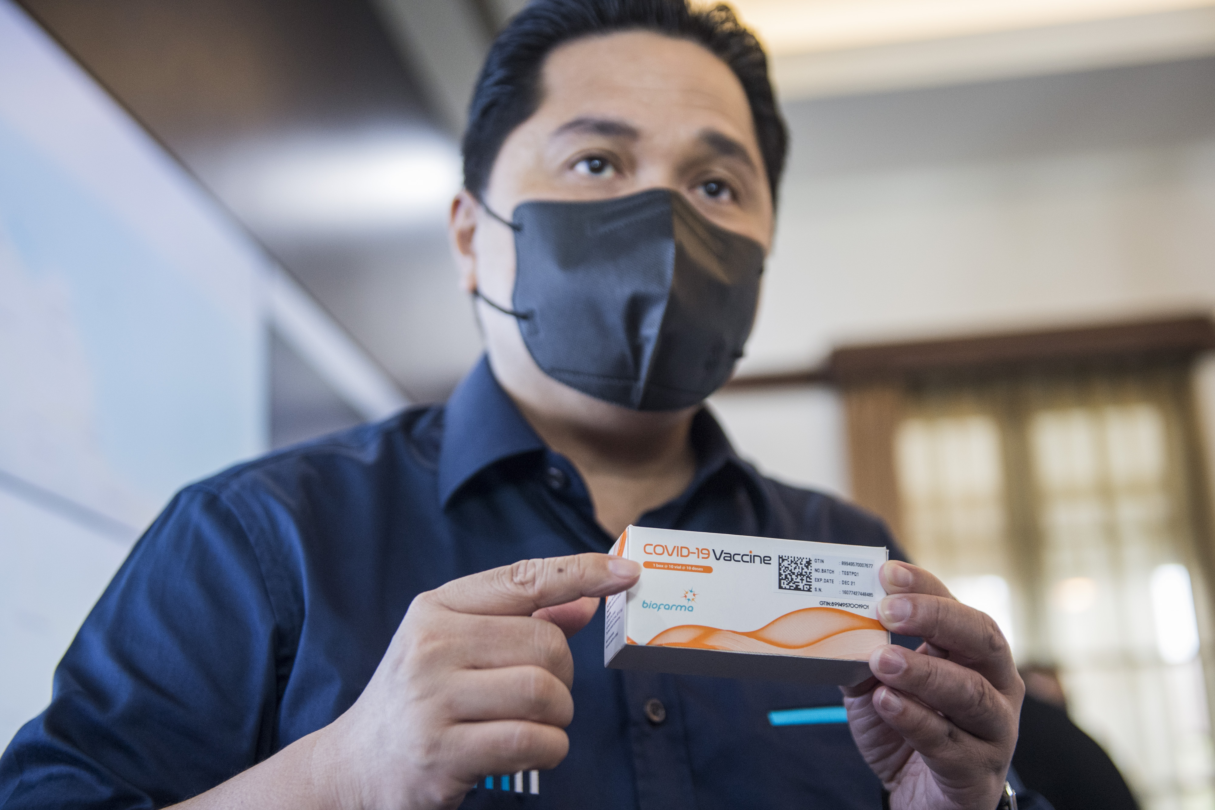 Vaksin Covid-19 Tahap 14 Tiba, Indonesia Punya 75,9 Juta Dosis