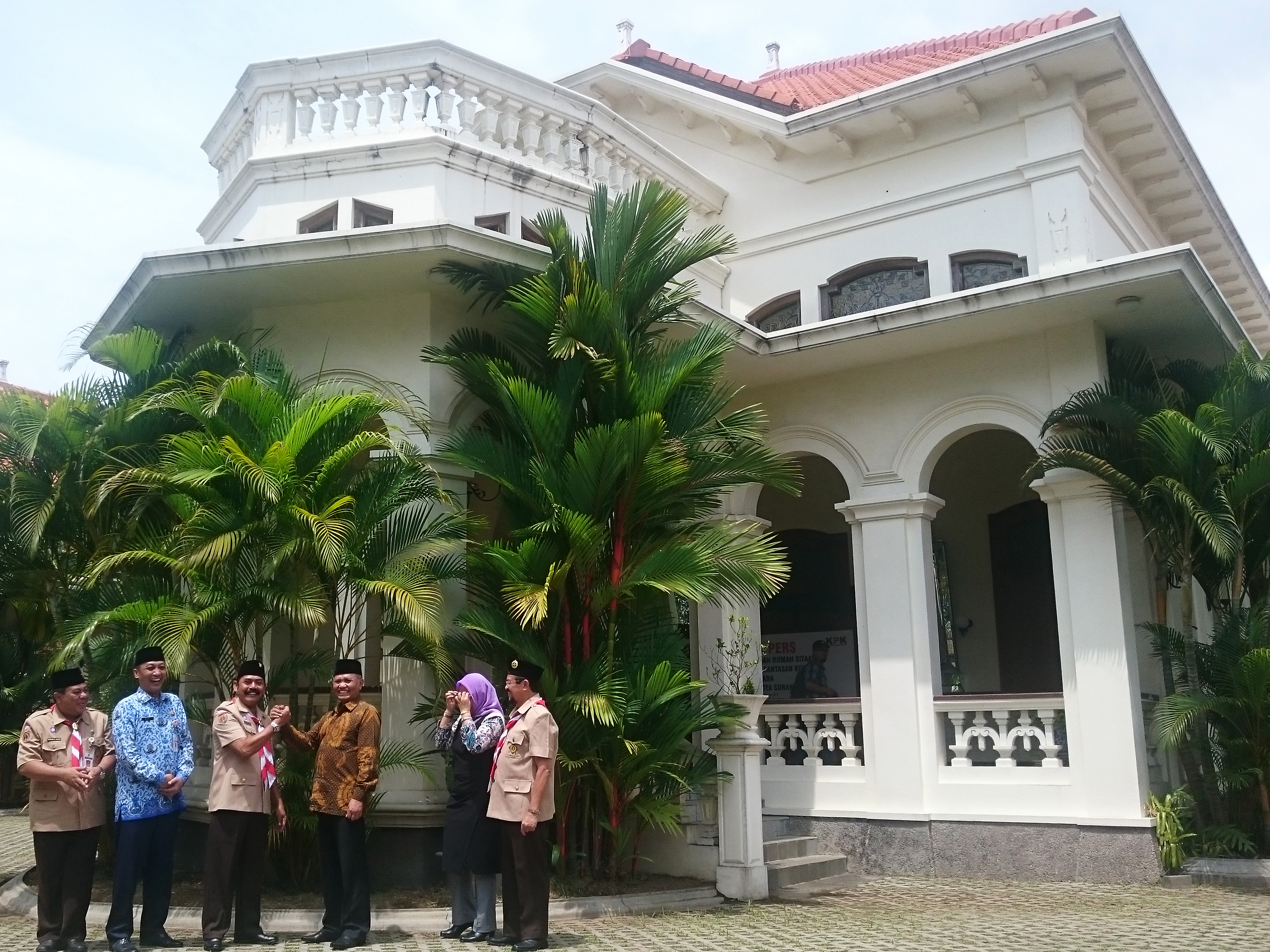 Salah satu aset Rp49 miliar milik terpidana kasus korupsi simulator alat uji SIM Djoko Susilo di Surakarta. 