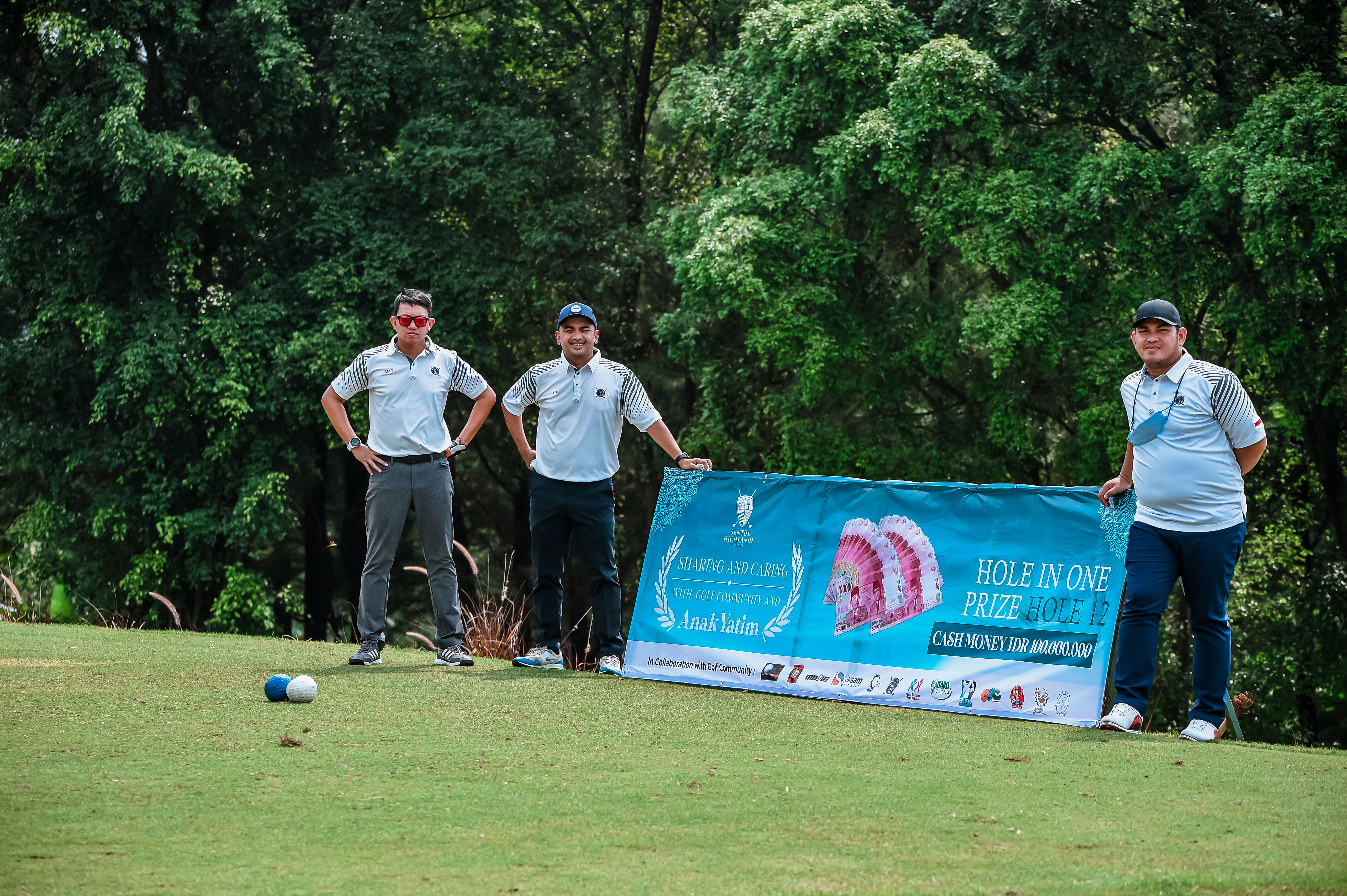 Ajang SHGC Sharing and Caring with Golf Community, and Anak Yatim