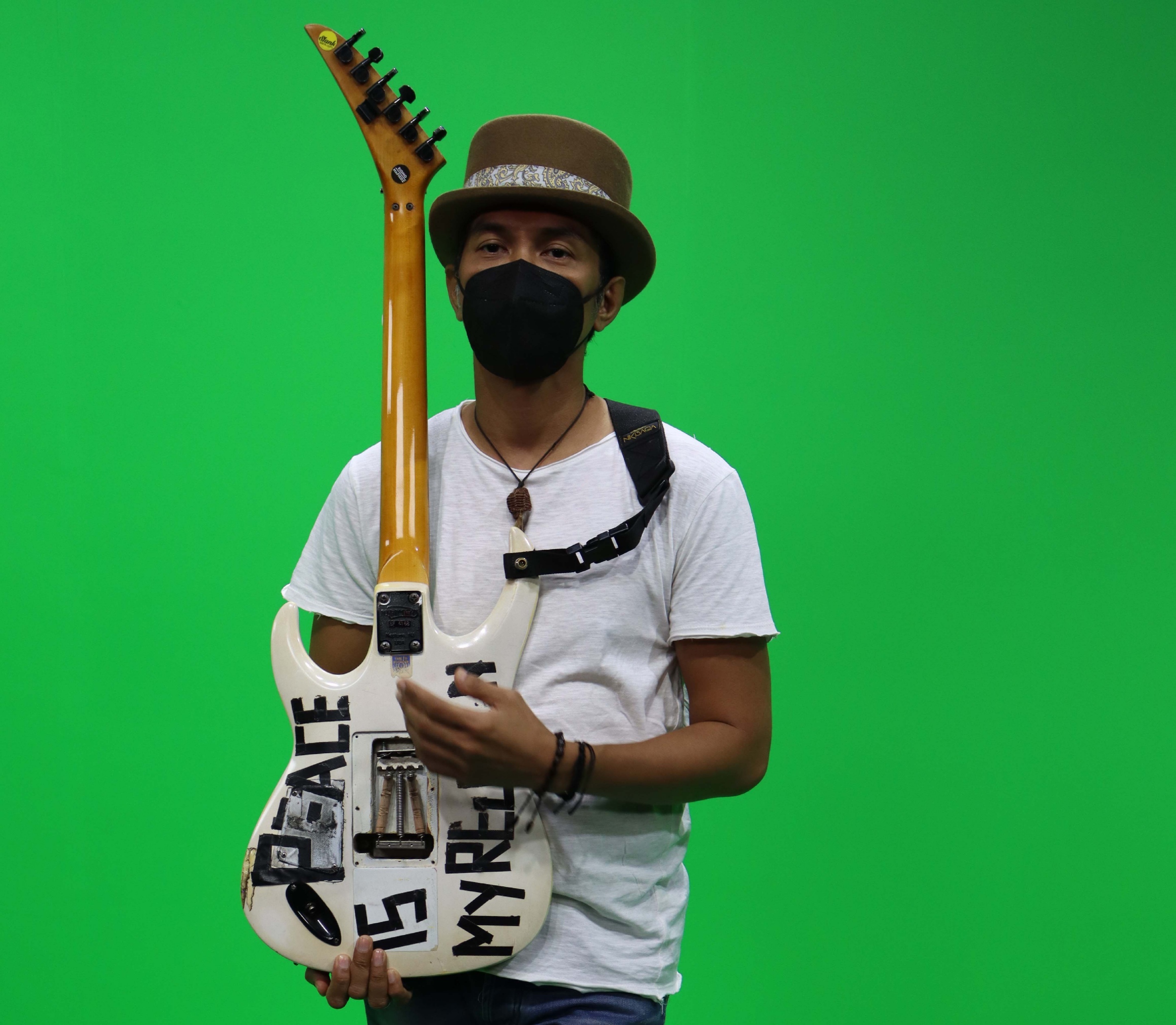 Gitaris Slank Muhammad Ridwan Hafiedz atau Ridho