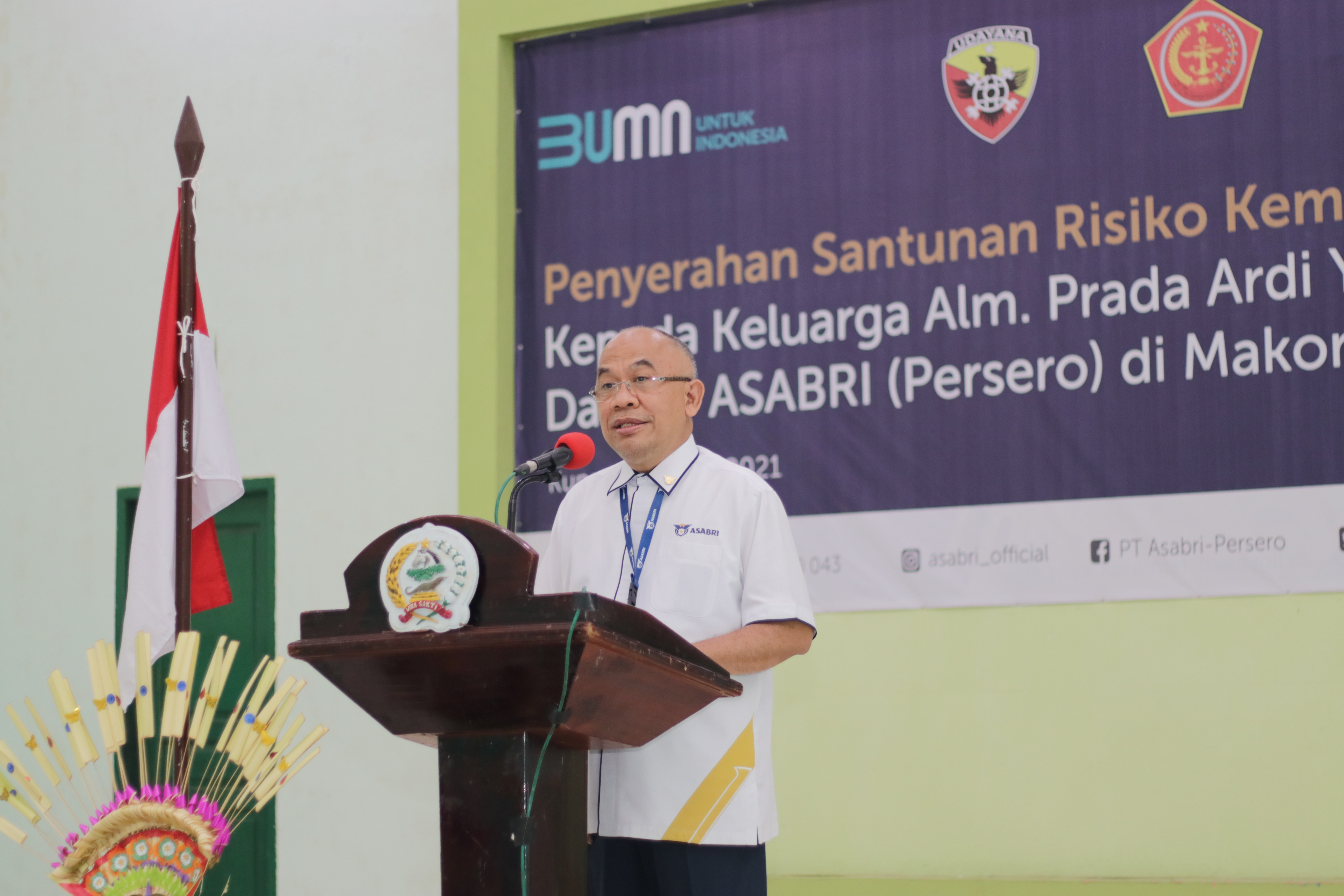 Direktur Utama ASABRI Wahyu Suparyono.