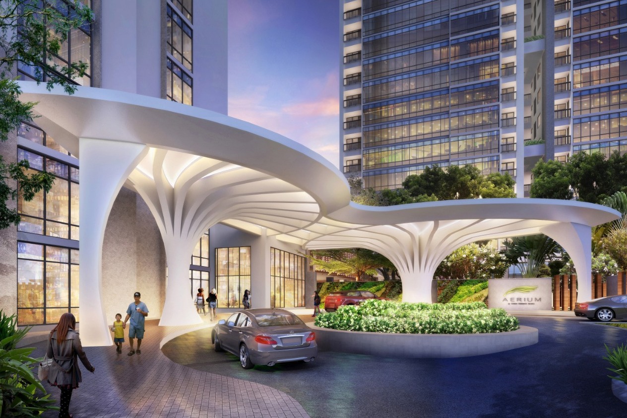 Desain Apartemen Aerium.