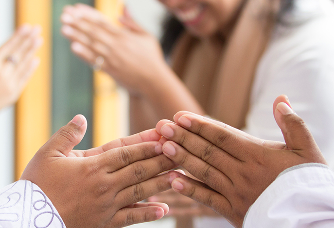 Dukung Pemerintah,  Warga Kampung Patunas Tolak Tamu Lebaran