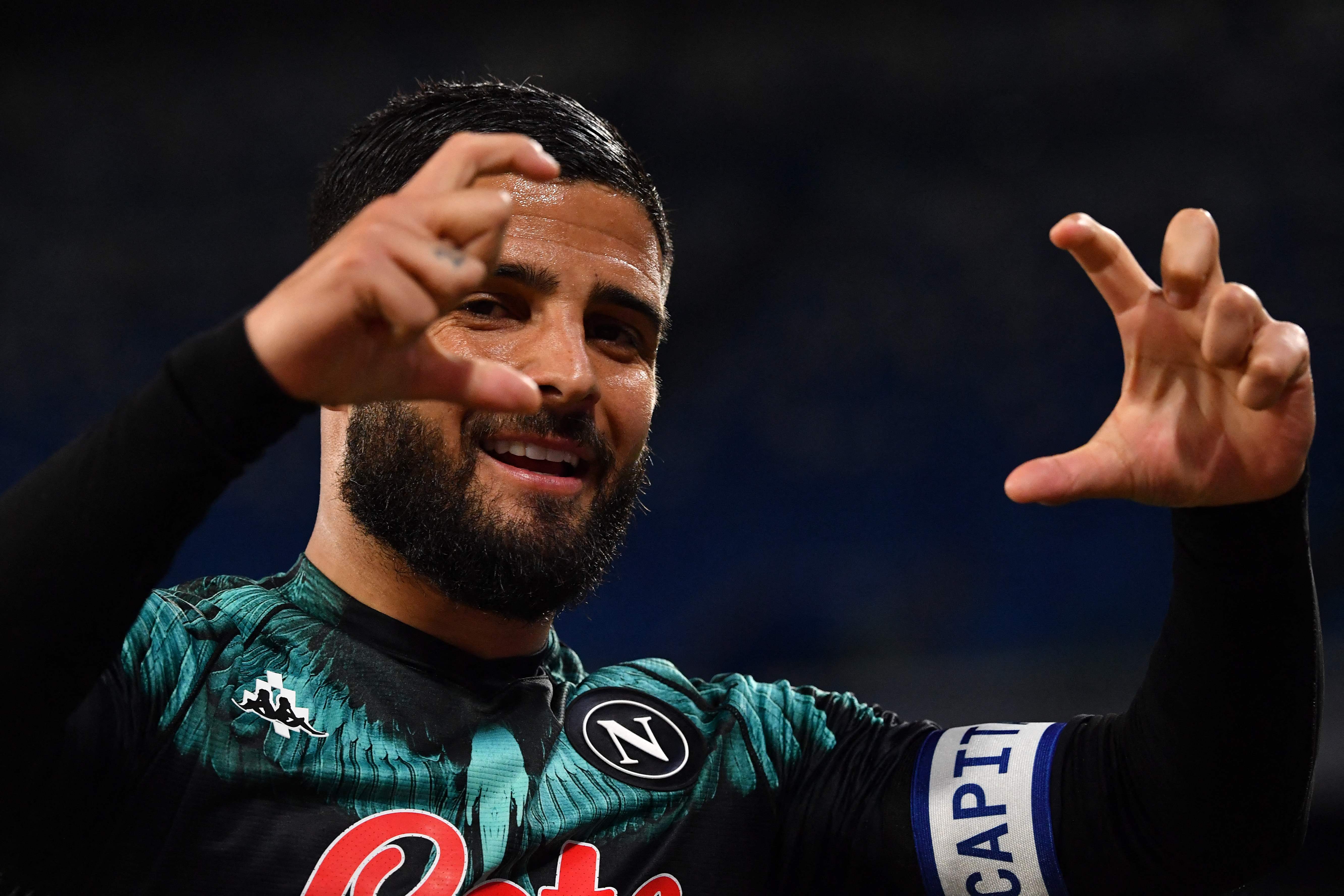 Pemain Napoli Lorenzo Insigne