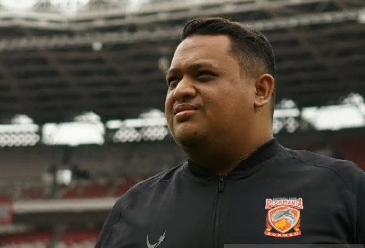Presiden Borneo FC Nabil Husein Said Amin. 
