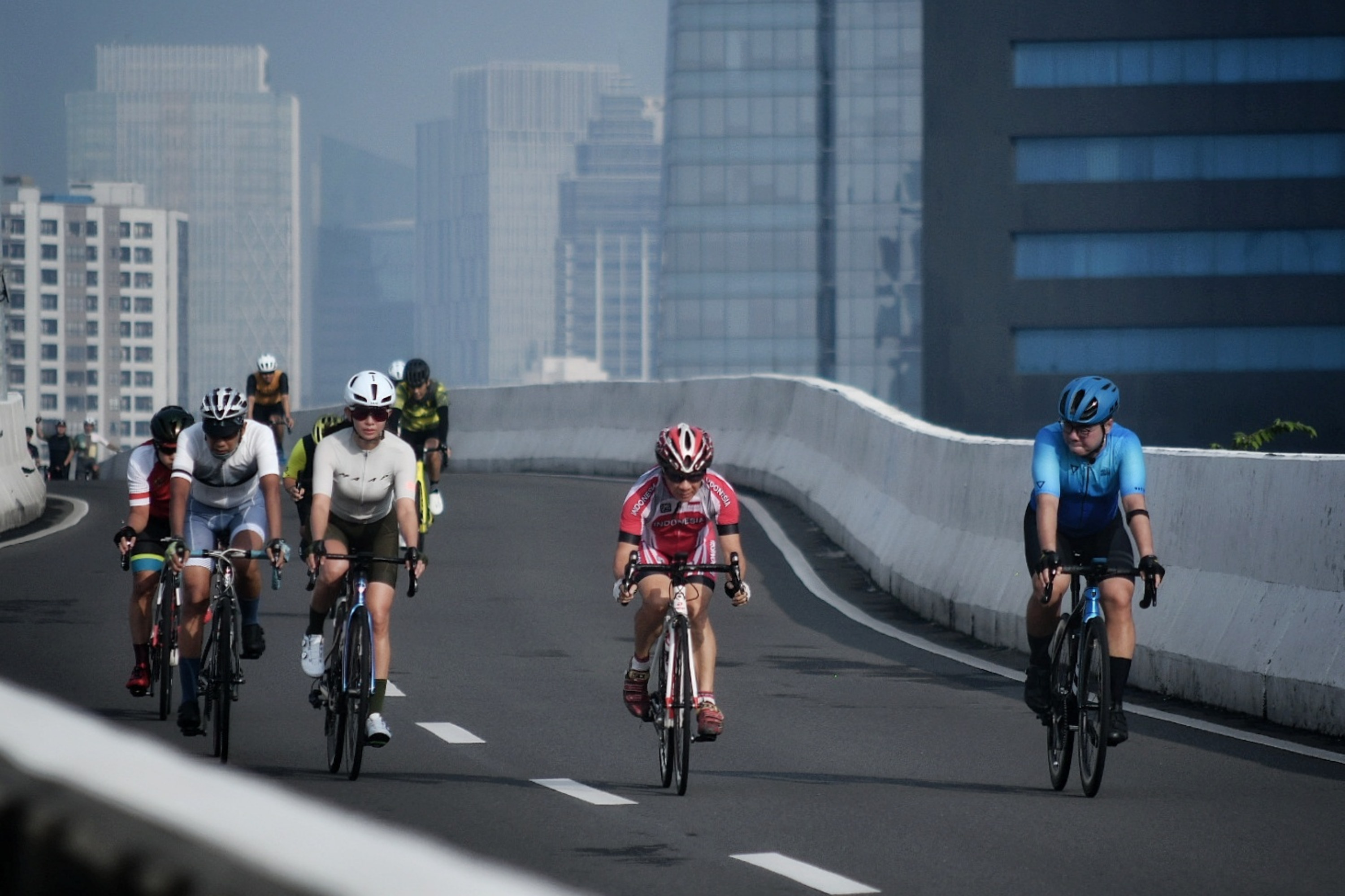 Polisi Ingatkan Pesepeda Road Bike tidak Arogan di Jalan 