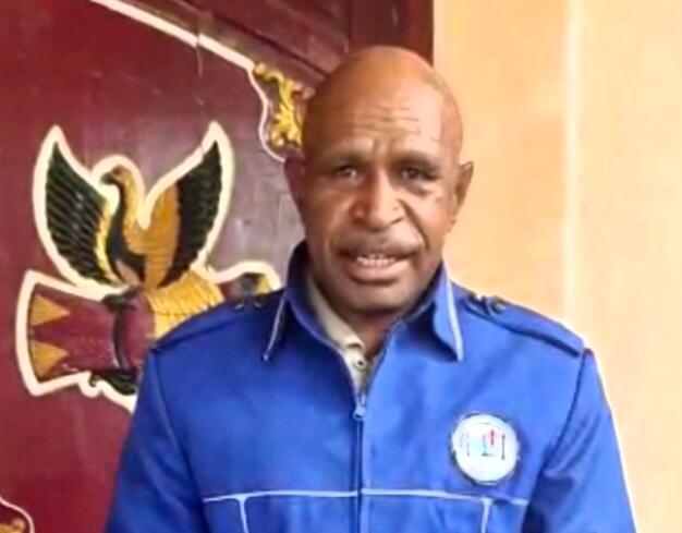 Sekretaris Umum Sinode Kingmi Indonesia, pendeta Yones Wenda S.Th, Mpd. 