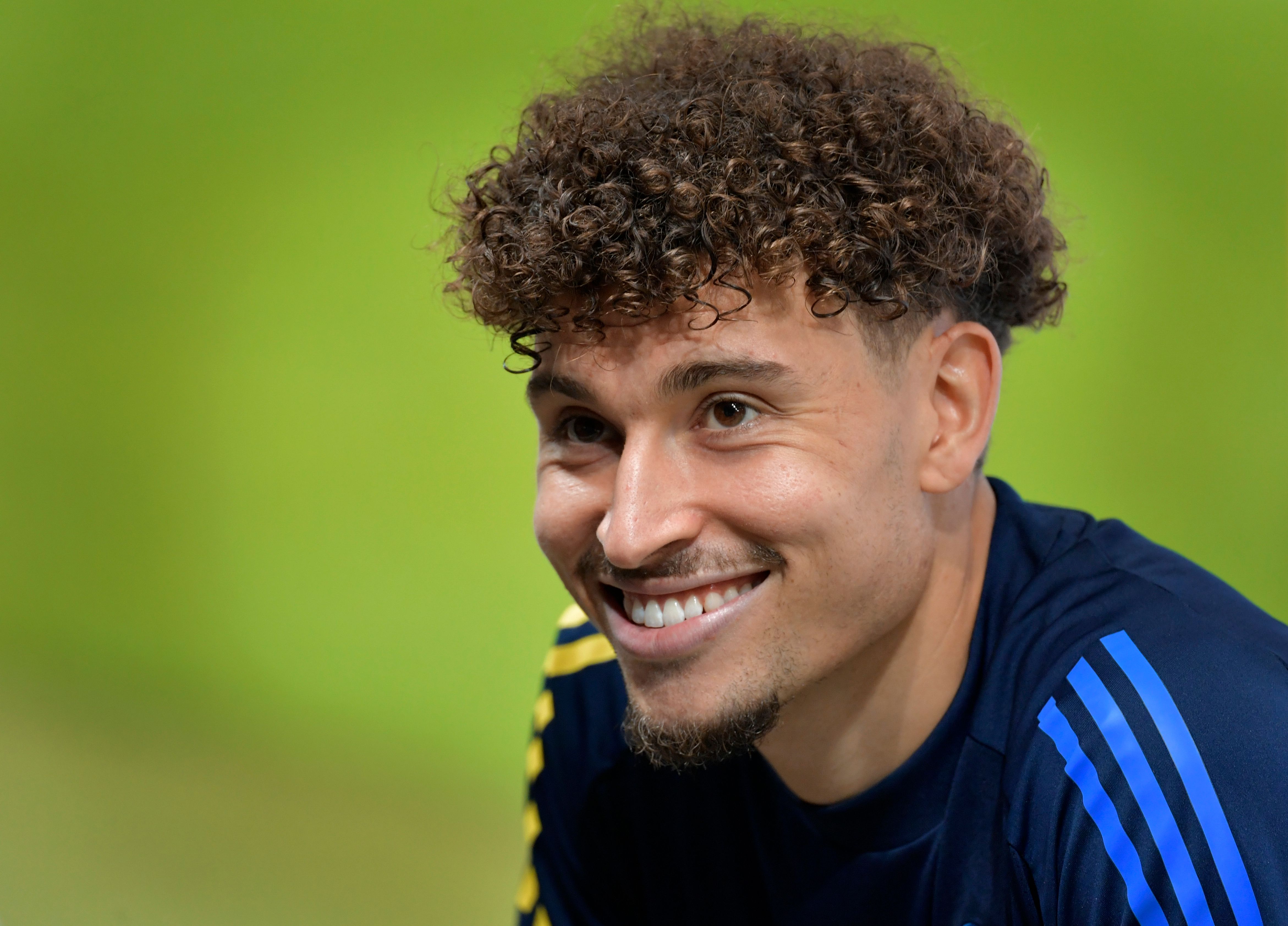 Penyerang timnas Swedia Jordan Larsson