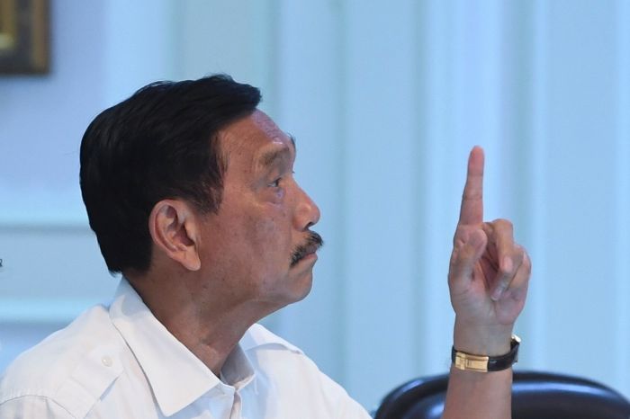 Menteri Koordinator Bidang Kemaritiman dan Investasi Luhut Binsar Pandjaitan