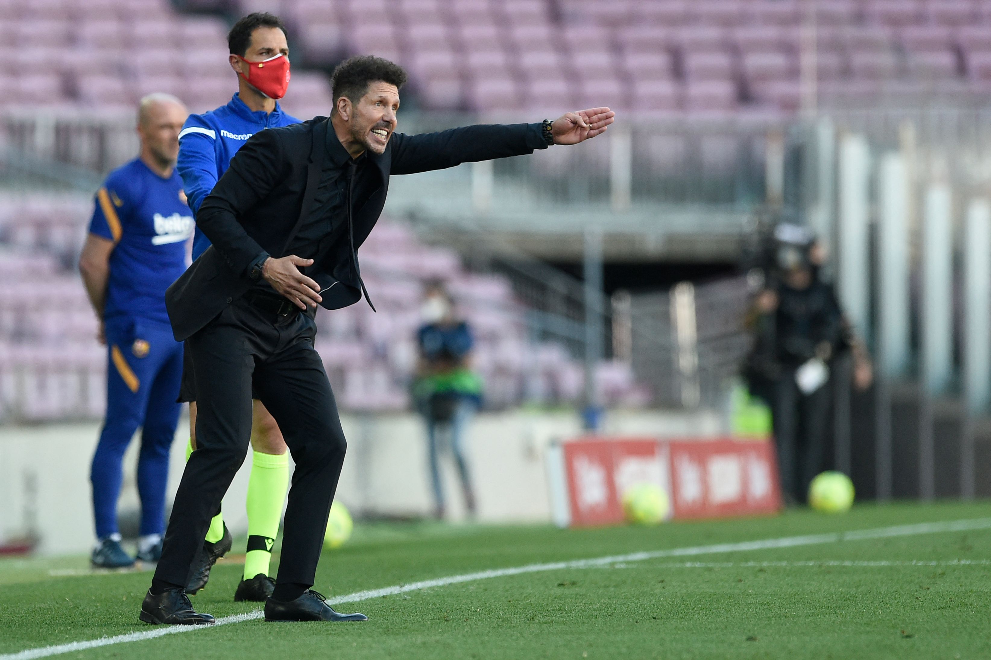 Pelatih Atletico Madrid Diego Simeone