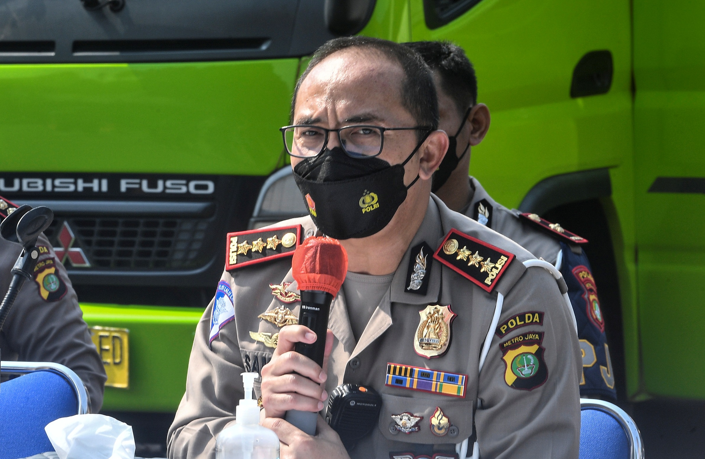 Direktur Lalu Lintas Polda Metro Jaya Kombes Sambodo Purnomo Yogo.