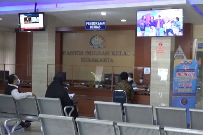 Layanan Imigrasi Surakarta  tetap dibuka.