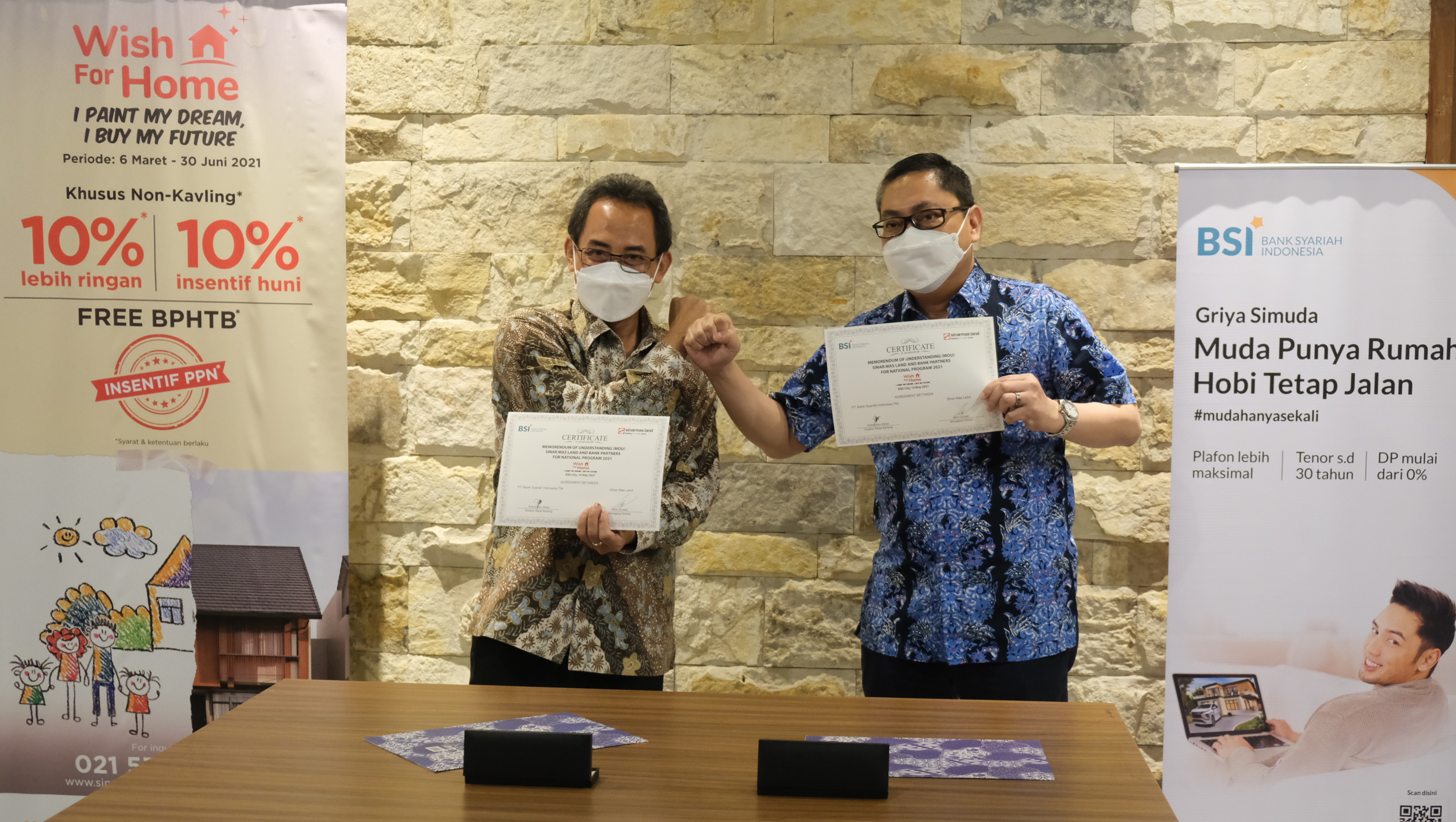 Kerja sama Bank Syariah Indonesia dengan Sinarmas