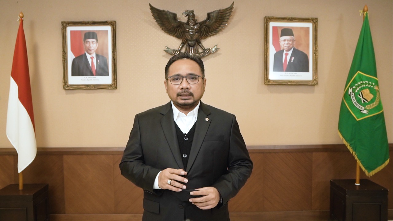 Menteri Agama RI Yaqut Cholil Qoumas.