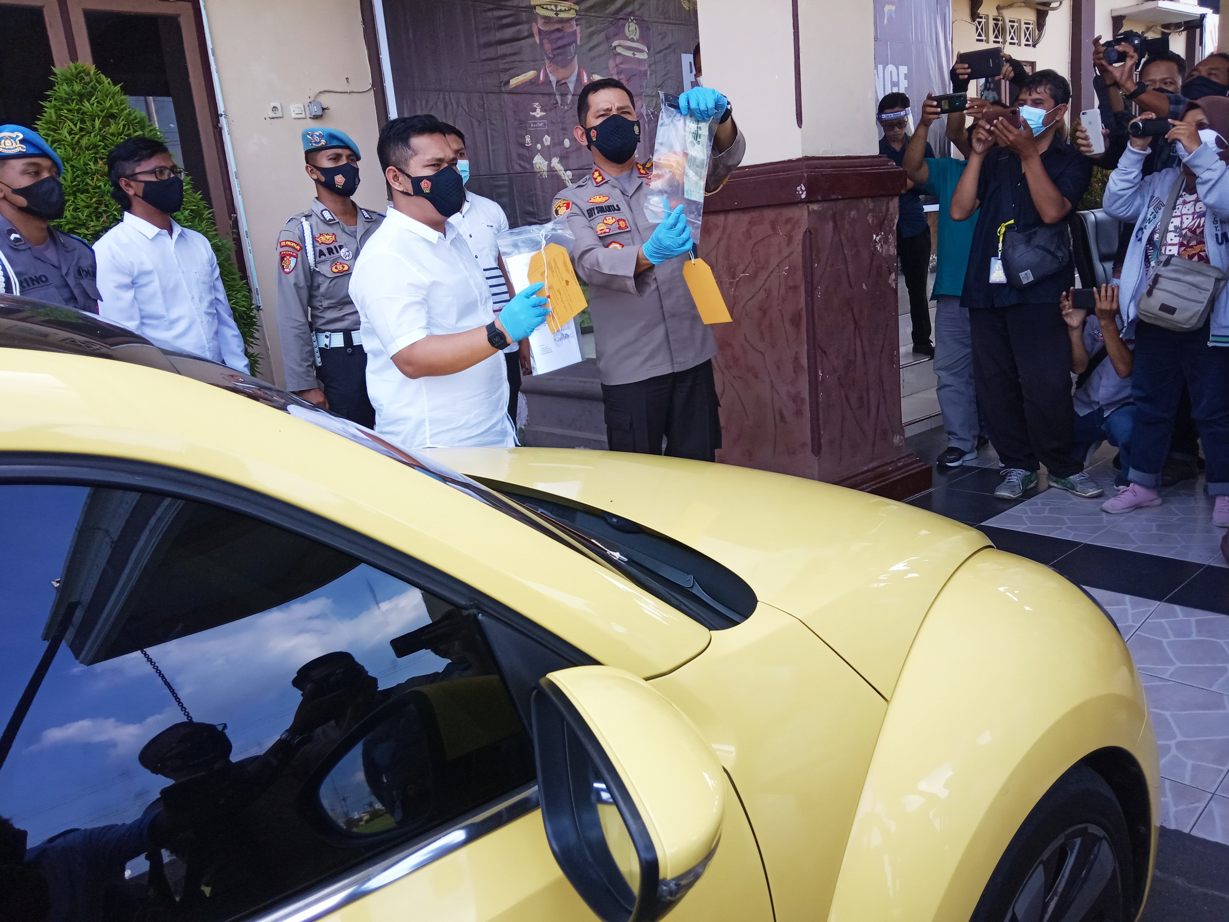 ABG Asal Klaten Pelaku Penerobos Pos Penyekatan Klaten-DIY