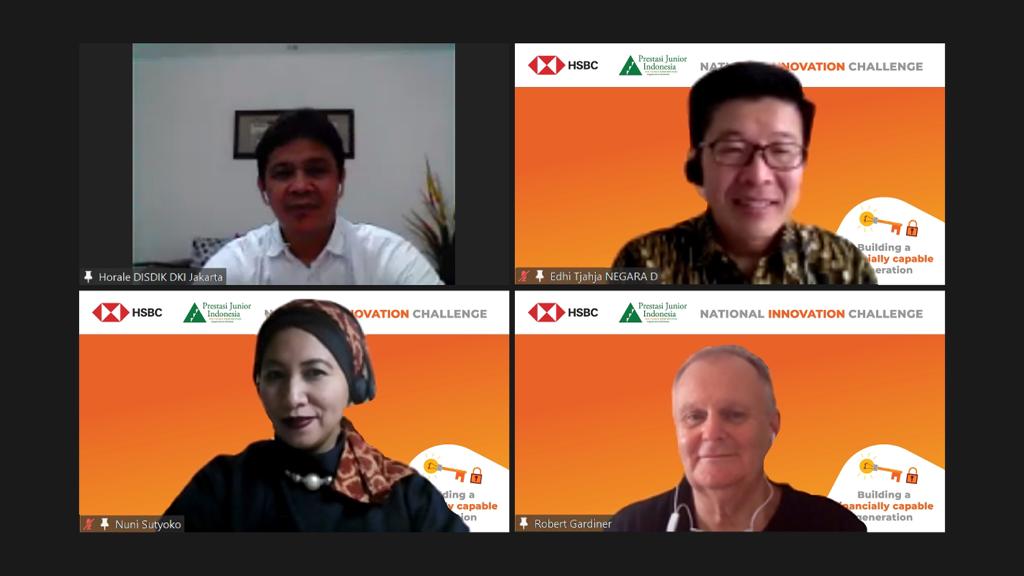 Konferensi pers virtual Building a Financially Capable Generation (BaFCG/Generasi Mapan Finansial.