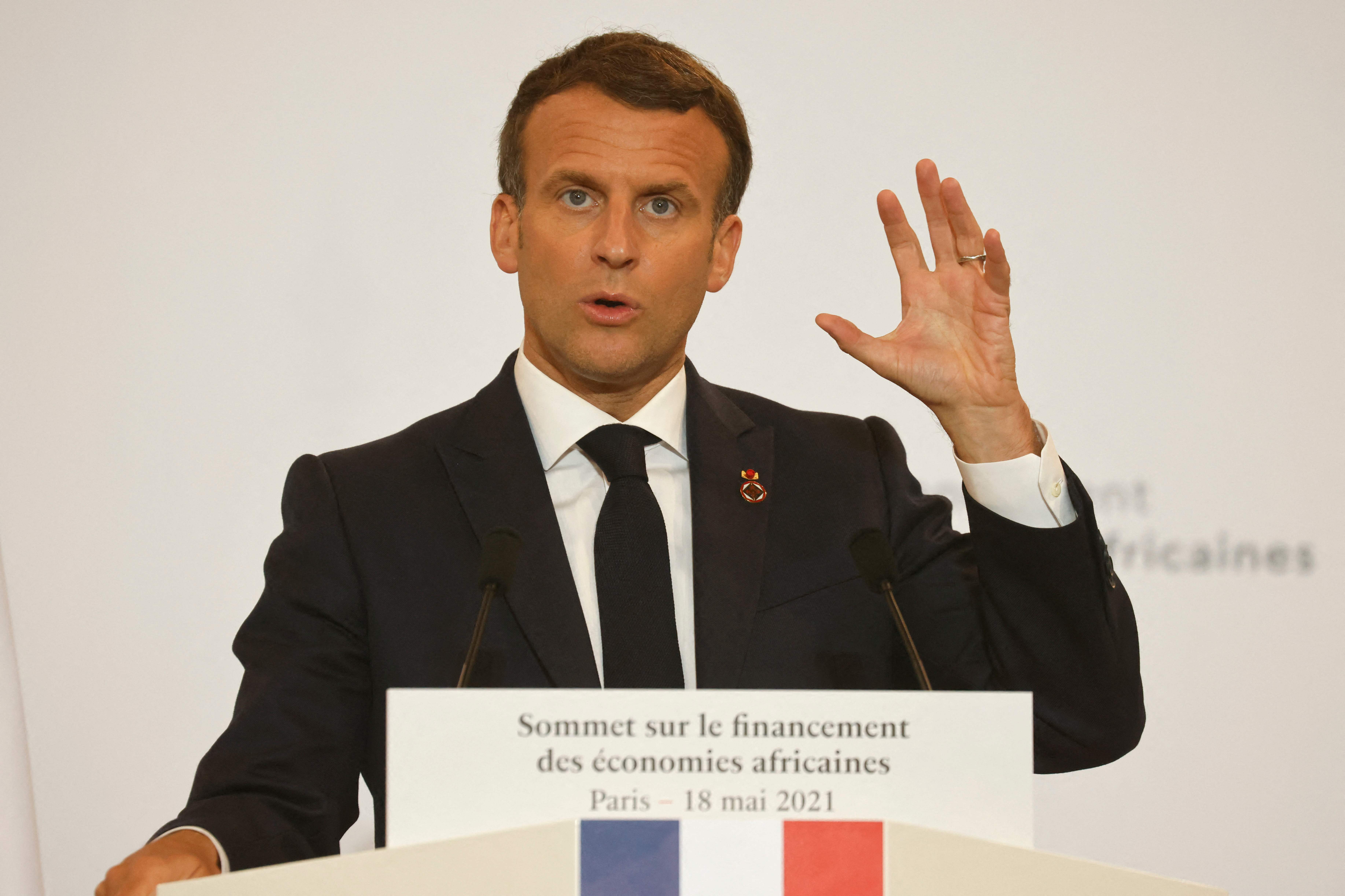 Presiden Prancis Emmanuel Macron