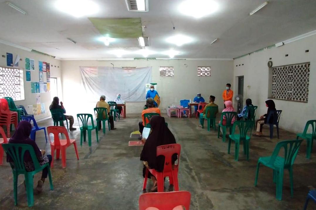 BAZNAS Bersinergi dengan KKN UAD Gelar Pengobatan Gratis di Prenggokusuman