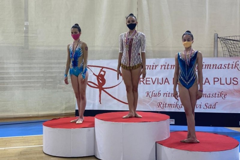 Dua Pesenam Ritmik Lampung Raih Medali di Serbia