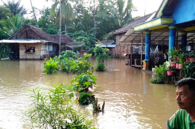 Sungai Meluap, Jalan Penghubung Lintas Kabupaten Putus Total