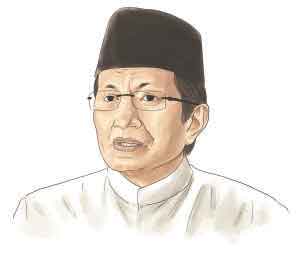 Nasaruddin Umar Imam Besar Masjid Istiqlal Jakarta
